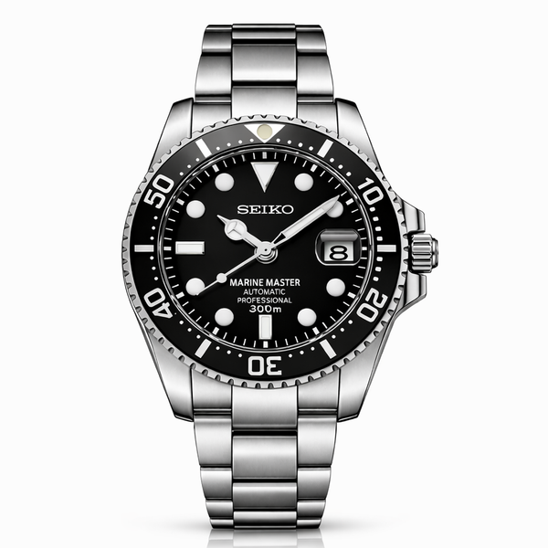 Seiko mod Sub Classic Black