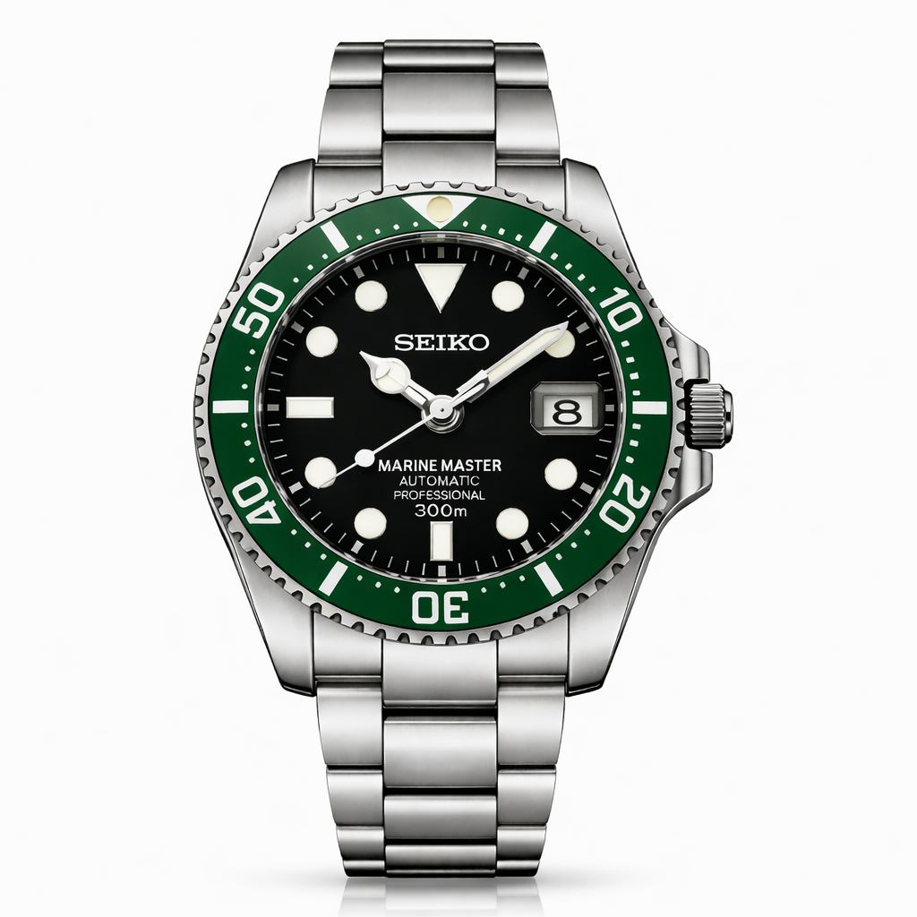 Seiko Mod Sub Kermit