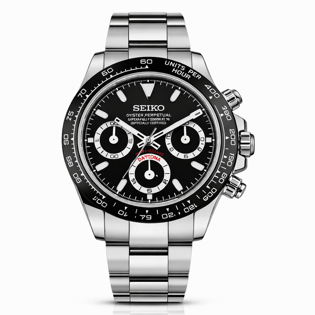 Seiko Mod Daytona Reverse Panda