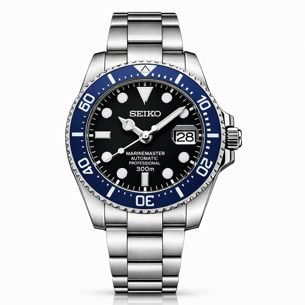 Seiko Mod Sub Smurf